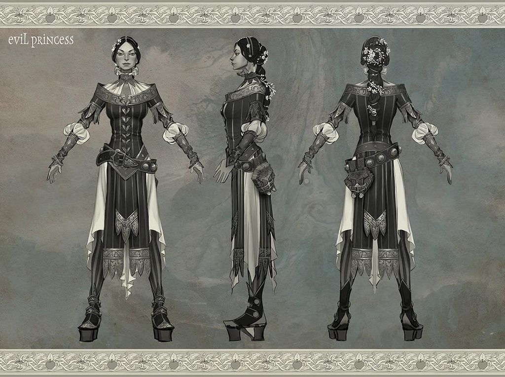 BioShock Infinite Concept Art by Claire Hummel