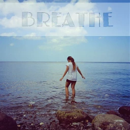 breathe waptextbox sky sea